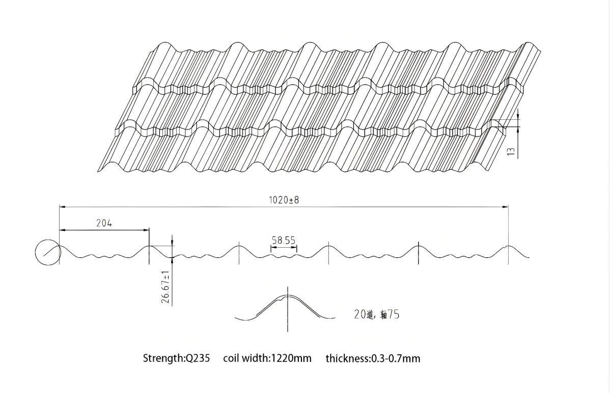 glazed type for machine glazed type for machine
