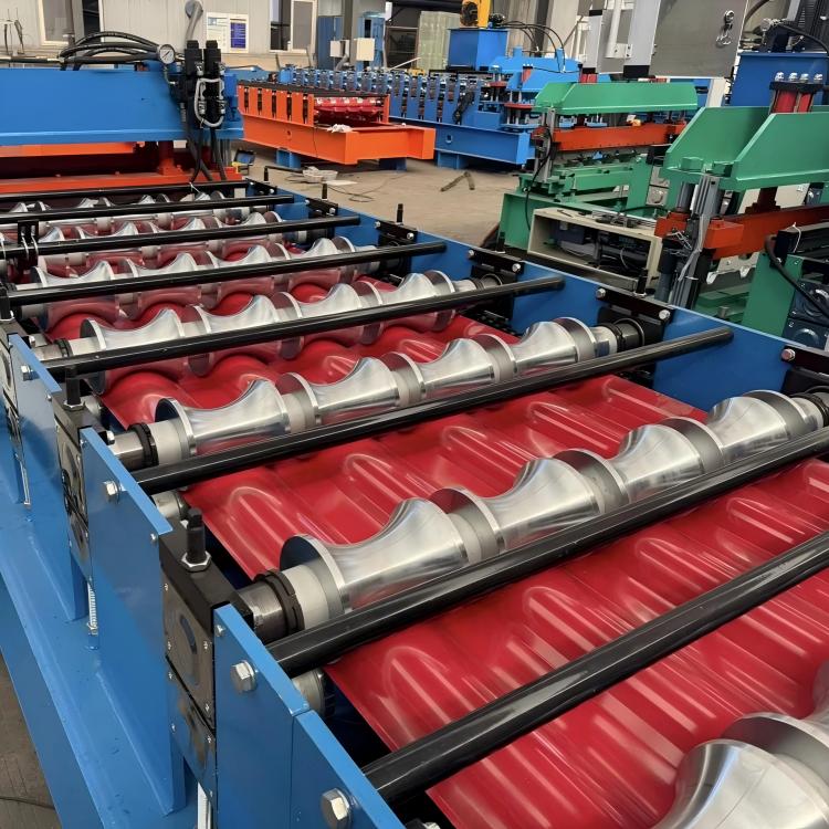 Roof and Wall Color Steel Roll Forming Machine